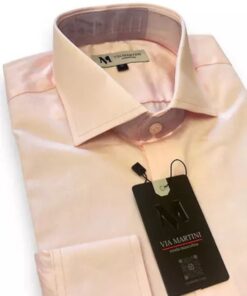 Camisa Premium - Rosa Claro Acetinado