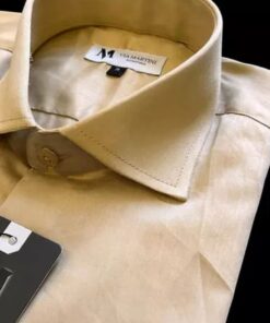 Camisa Premium -Caqui Acetinado